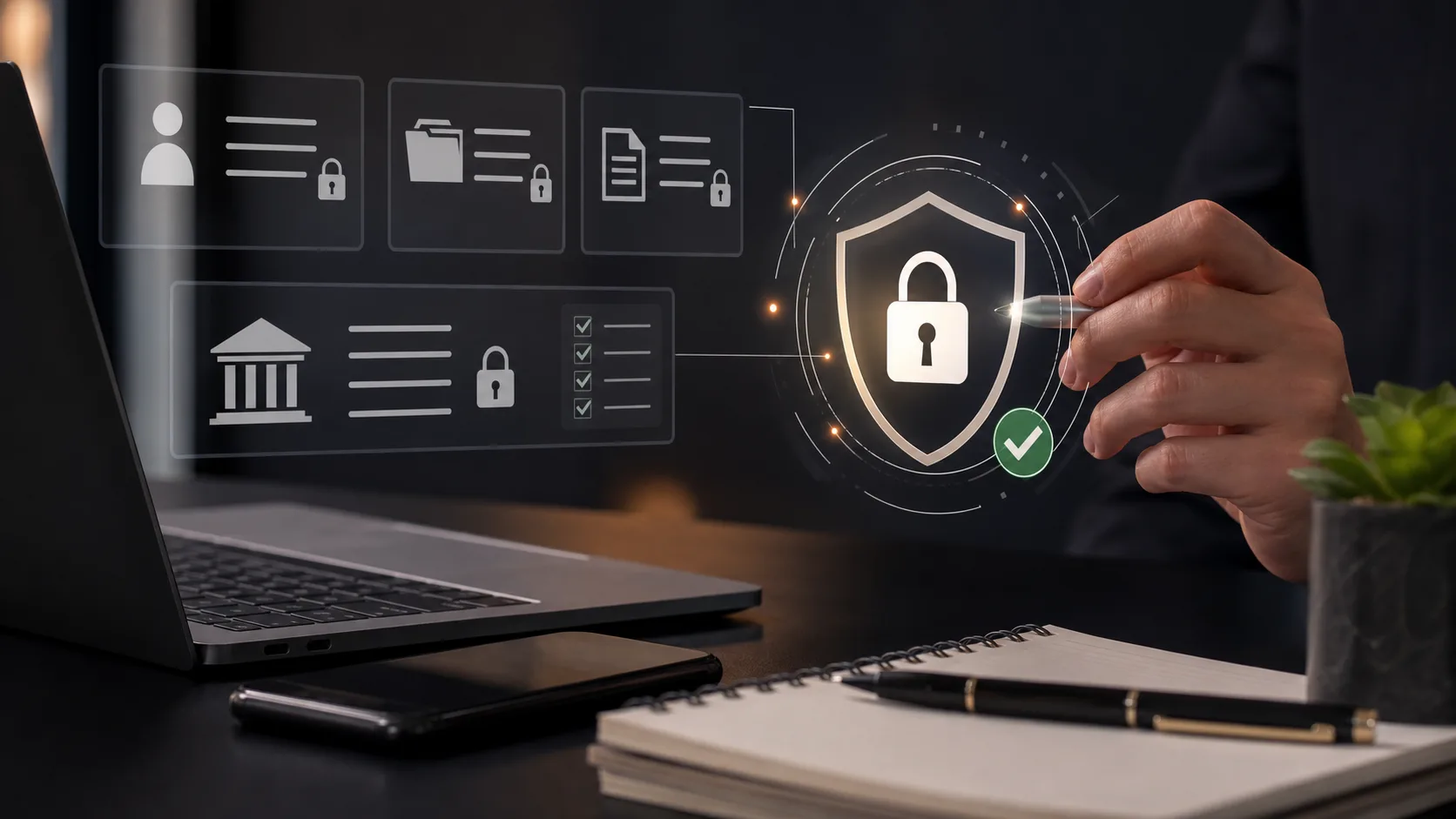 Privacidade e proteção de dados na plataforma mystake.